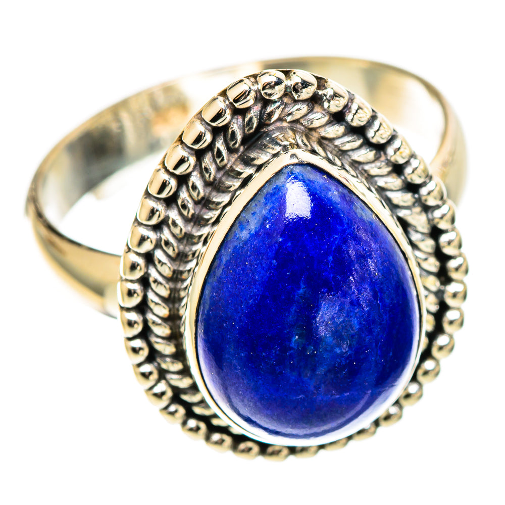 Lapis Lazuli Rings handcrafted by Anasilvercos - RING109930 - Photo 2