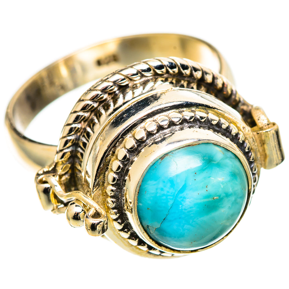Larimar Rings handcrafted by Anasilvercos - RING109931 - Photo 2
