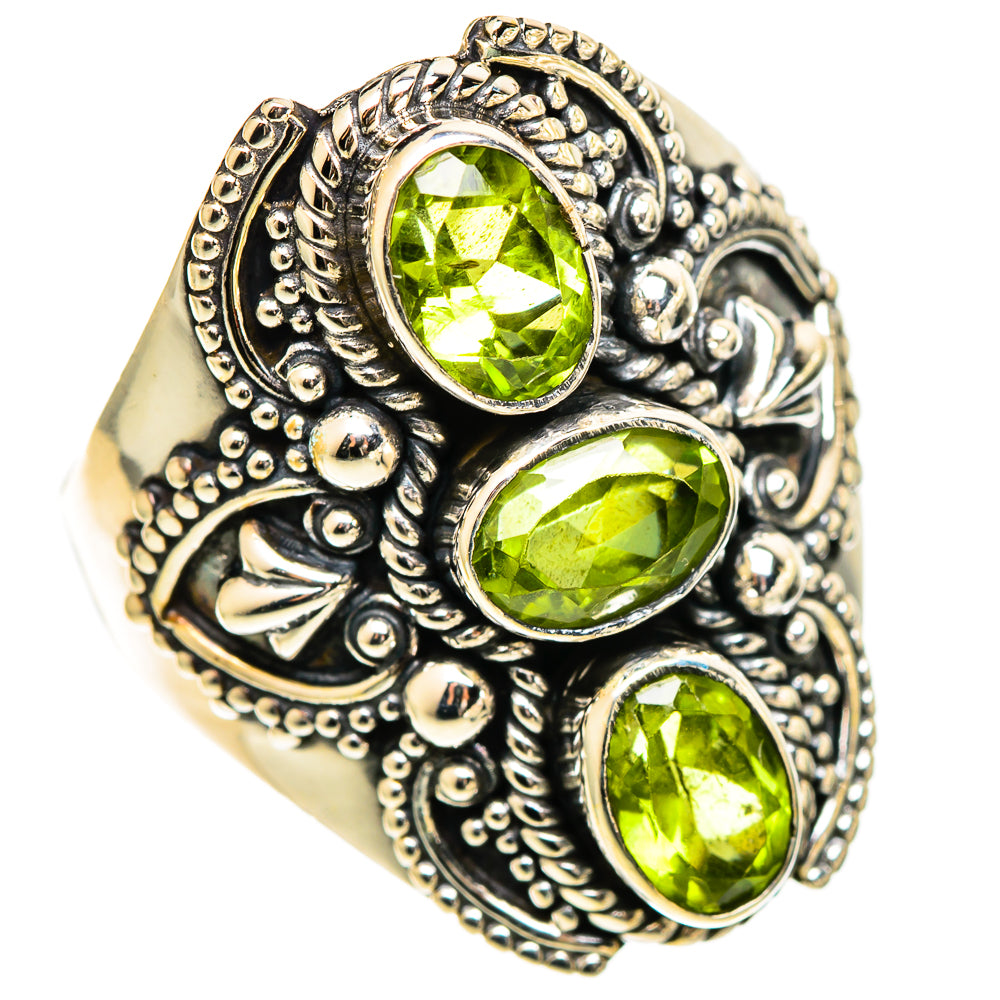 Peridot Rings handcrafted by Anasilvercos - RING109938 - Photo 2