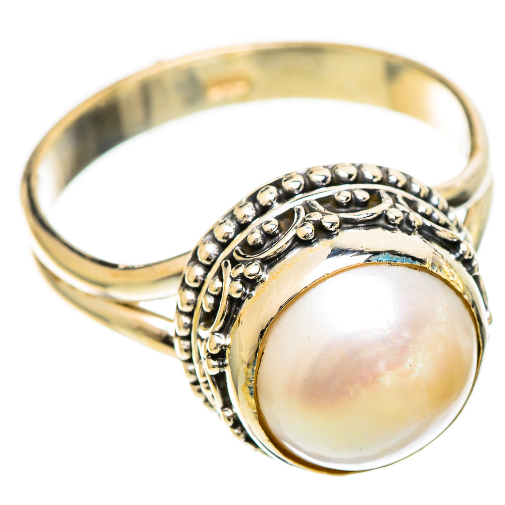 Cultured Pearl Rings handcrafted by Anasilvercos - RING109955 - Photo 2