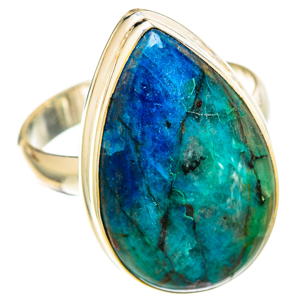 Azurite Rings handcrafted by Anasilvercos - RING109956 - Photo 2