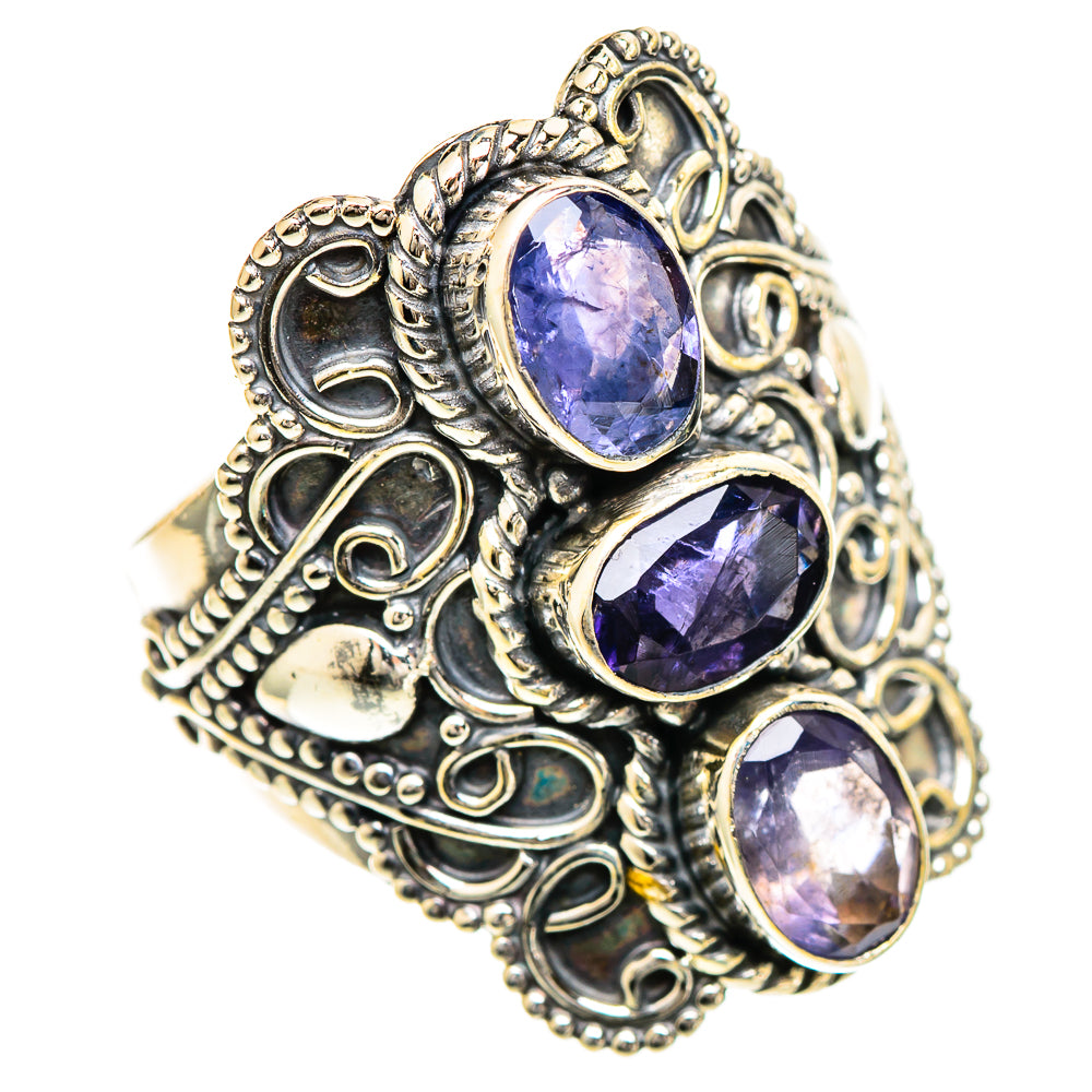 Violet Spinel Rings handcrafted by Anasilvercos - RING109967 - Photo 2