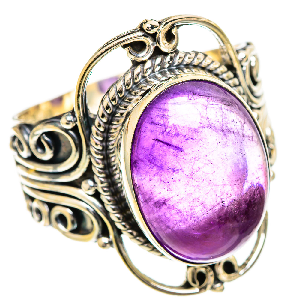 Amethyst Rings handcrafted by Anasilvercos - RING109969 - Photo 2