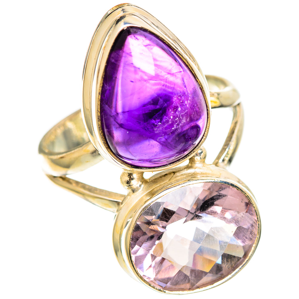 Amethyst Rings handcrafted by Anasilvercos - RING109971 - Photo 2