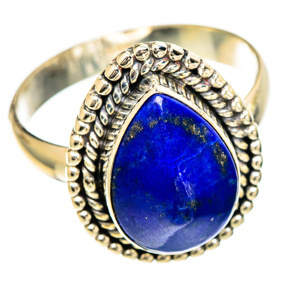 Lapis Lazuli Rings handcrafted by Anasilvercos - RING109985 - Photo 2