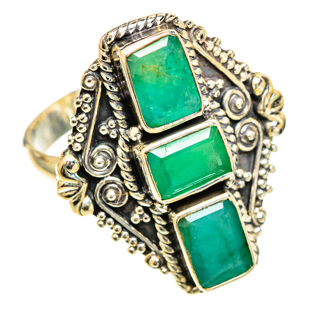 Emerald Rings handcrafted by Anasilvercos - RING109987 - Photo 2