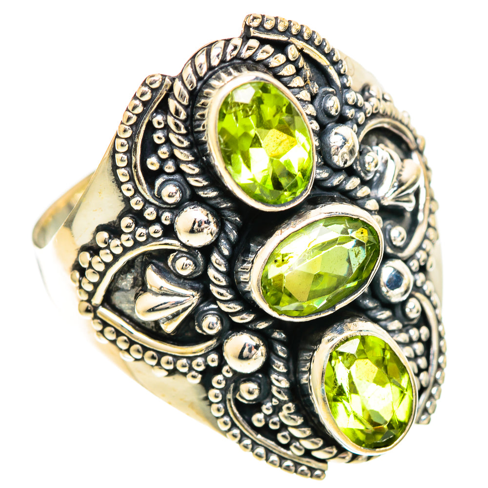 Peridot Rings handcrafted by Anasilvercos - RING109989 - Photo 2