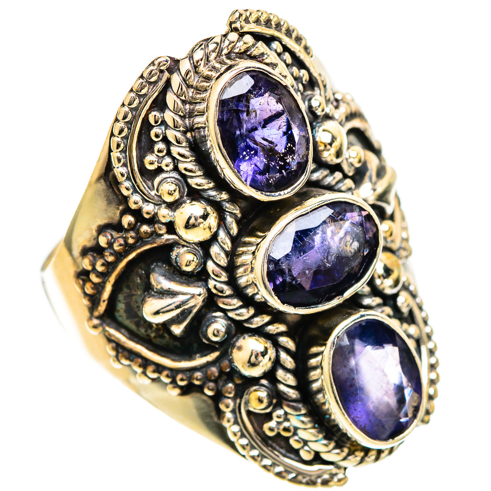 Violet Spinel Rings handcrafted by Anasilvercos - RING109996 - Photo 2