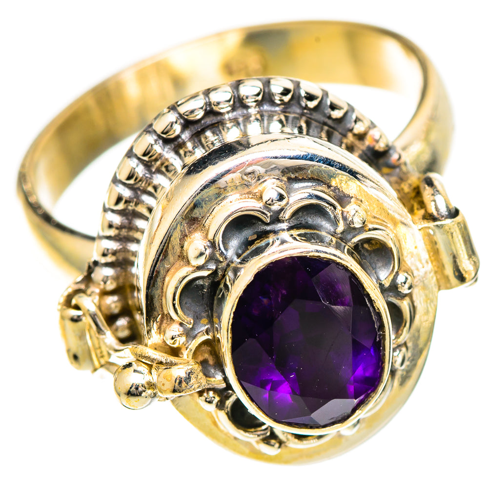 Amethyst Rings handcrafted by Anasilvercos - RING109997 - Photo 2
