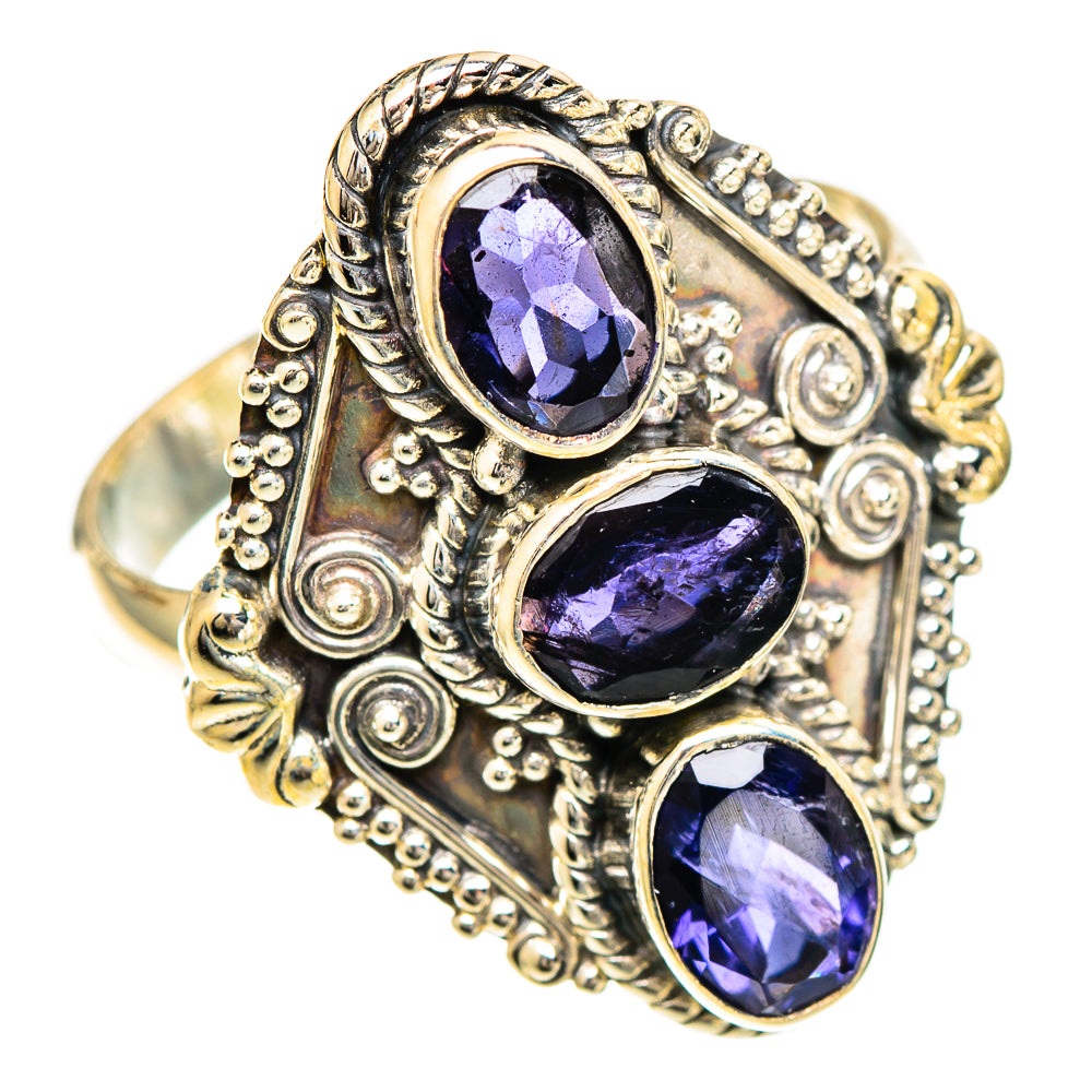 Violet Spinel Rings handcrafted by Anasilvercos - RING109999 - Photo 2