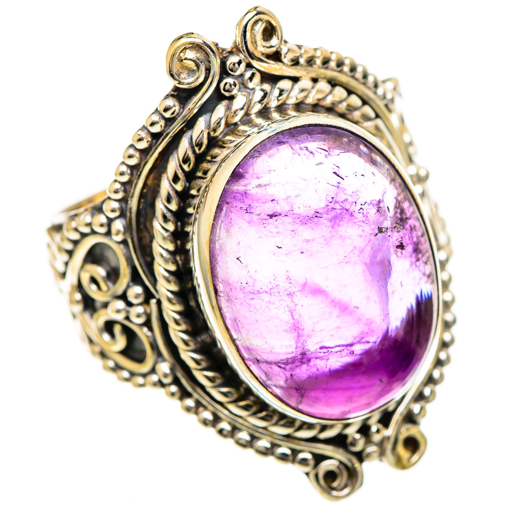 Amethyst Rings handcrafted by Anasilvercos - RING110035 - Photo 2