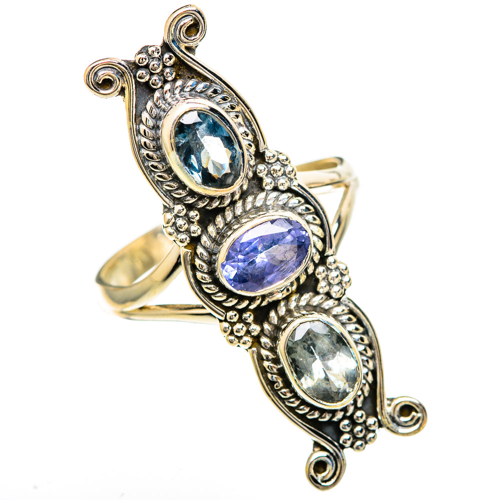 Violet Spinel Rings handcrafted by Anasilvercos - RING110037 - Photo 2