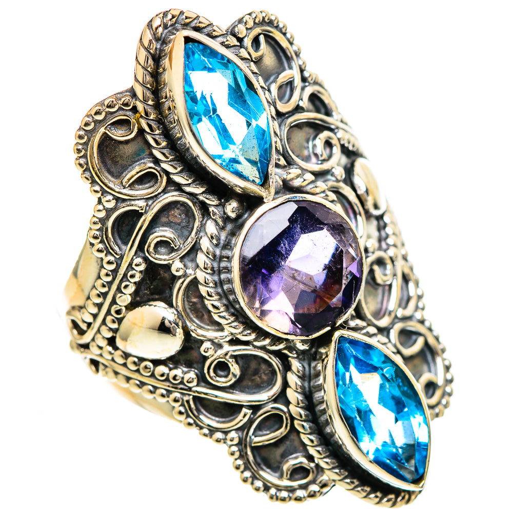Violet Spinel Rings handcrafted by Anasilvercos - RING110048 - Photo 2