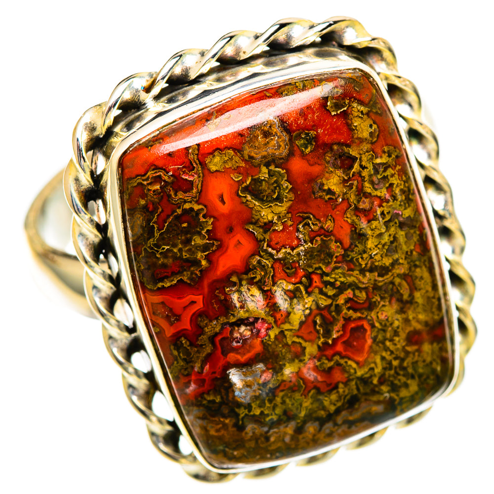 Moroccan Agate Rings handcrafted by Anasilvercos - RING110064 - Photo 2