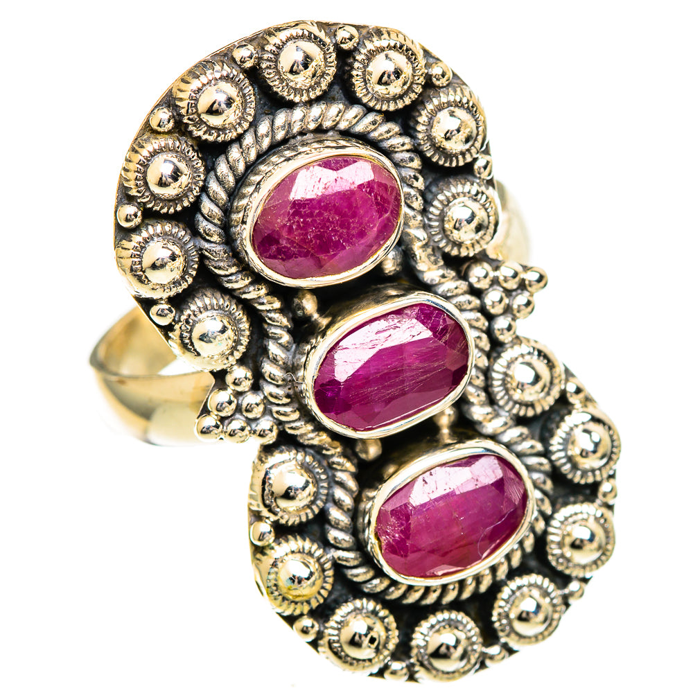 Ruby Rings handcrafted by Anasilvercos - RING110114 - Photo 2