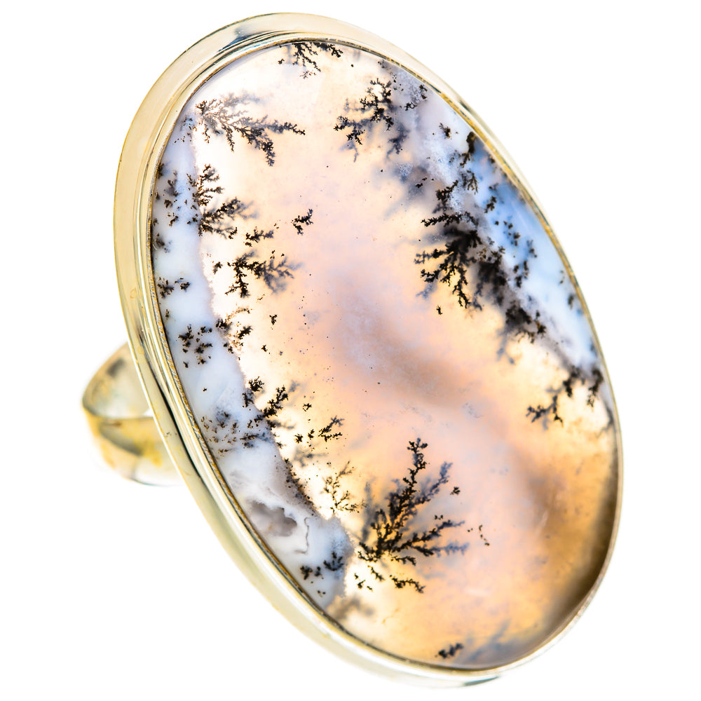 Dendritic Opal Rings handcrafted by Anasilvercos - RING110118 - Photo 2