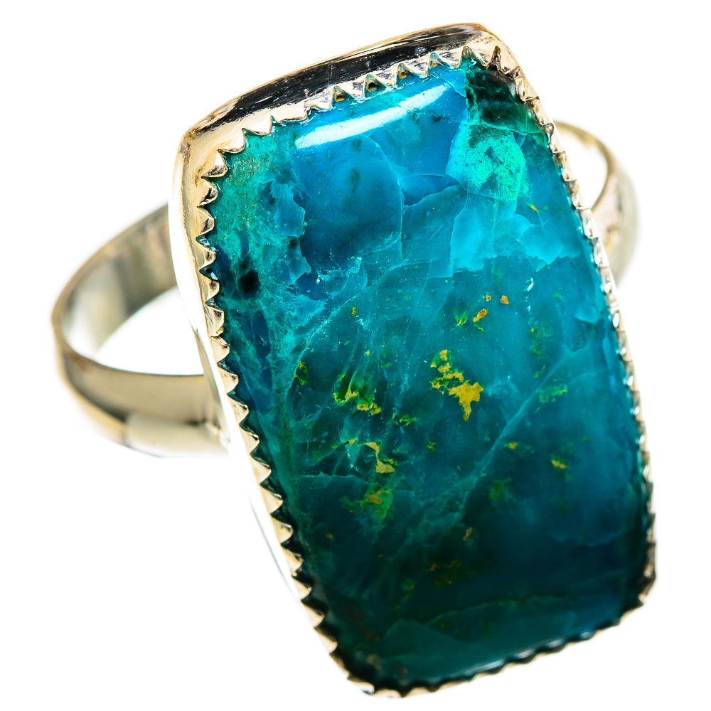 Chrysocolla Rings handcrafted by Anasilvercos - RING110127 - Photo 2