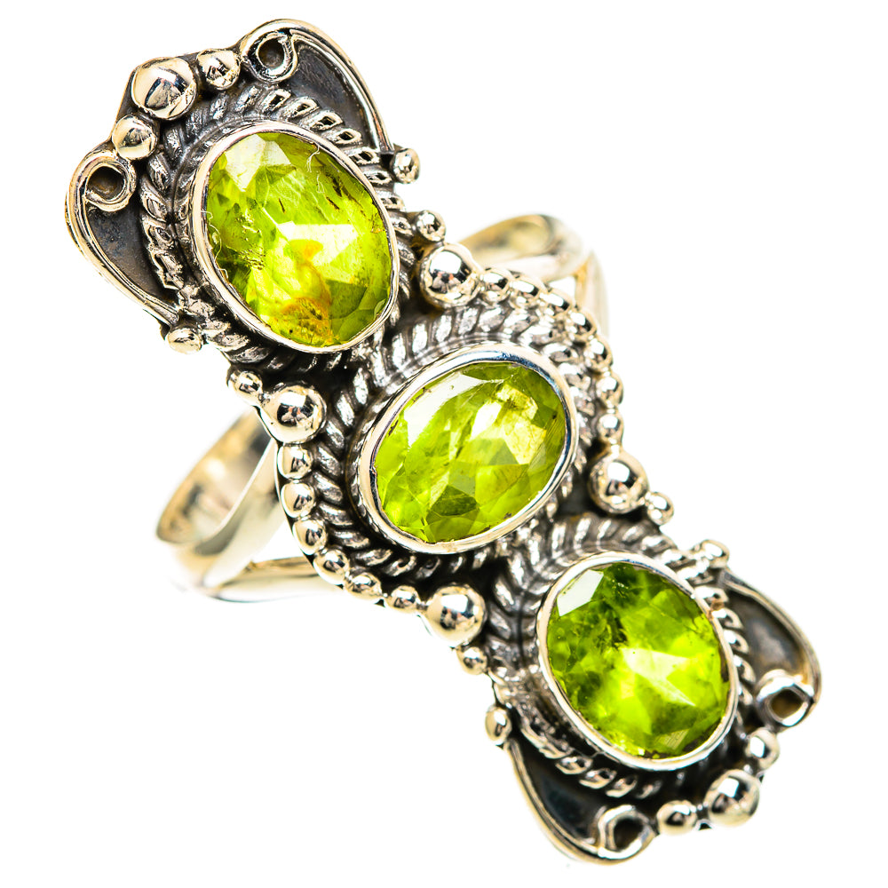 Peridot Rings handcrafted by Anasilvercos - RING110131 - Photo 2