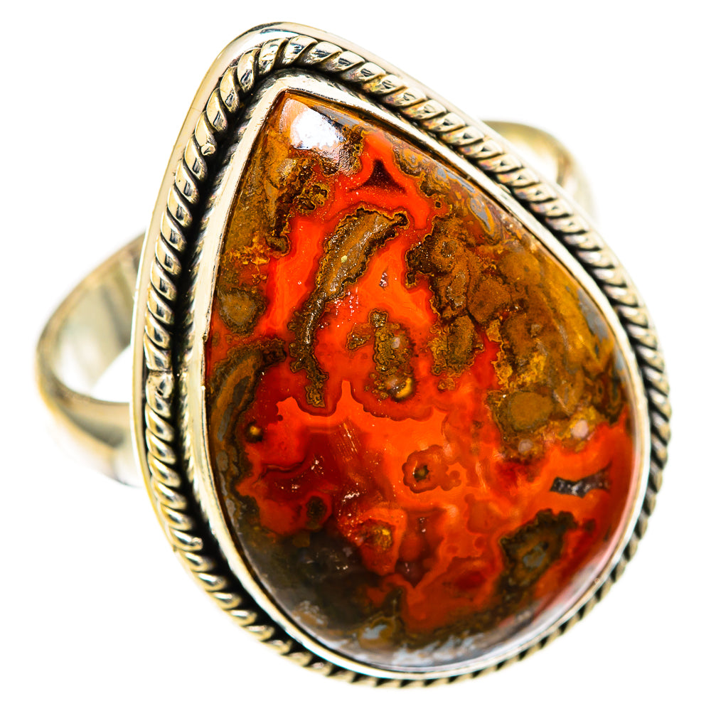 Moroccan Agate Rings handcrafted by Anasilvercos - RING110137 - Photo 2