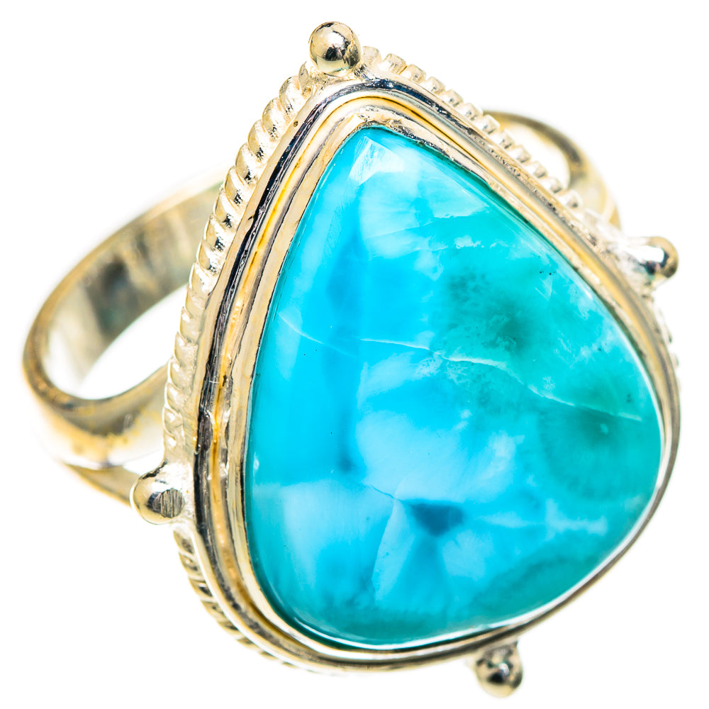 Larimar Rings handcrafted by Anasilvercos - RING110146 - Photo 2