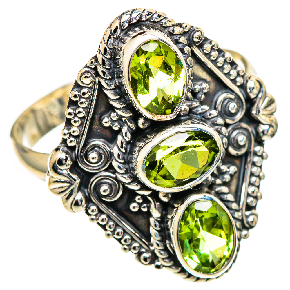Peridot Rings handcrafted by Anasilvercos - RING110152 - Photo 2