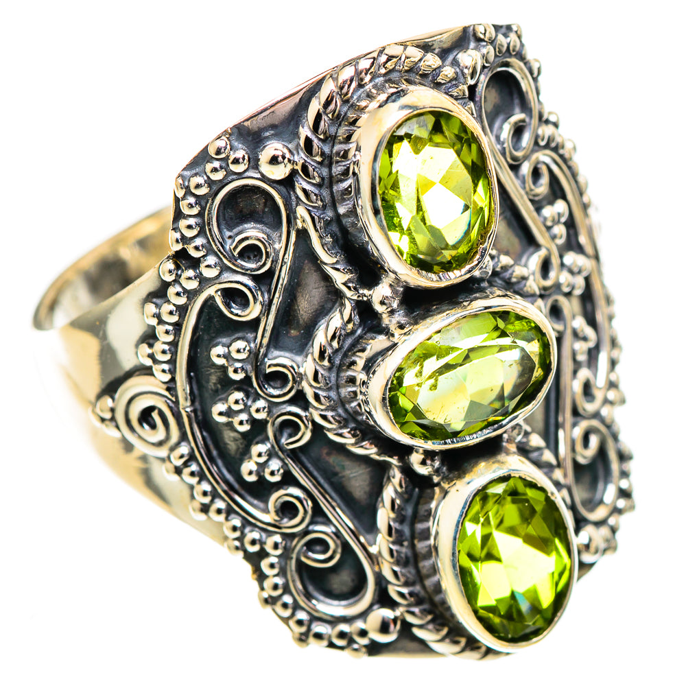 Peridot Rings handcrafted by Anasilvercos - RING110153 - Photo 2