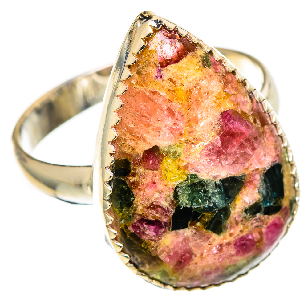Tourmaline Rings handcrafted by Anasilvercos - RING110157 - Photo 2
