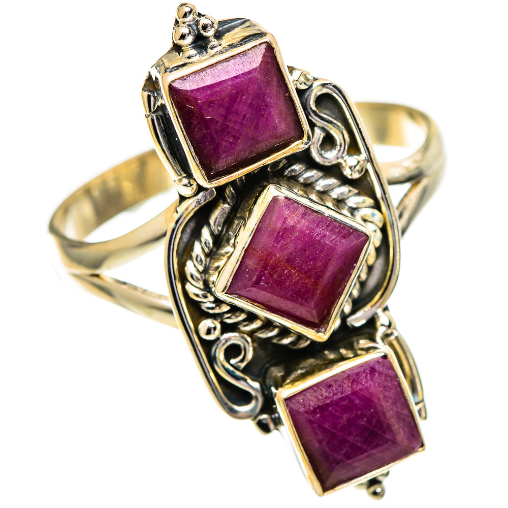 Ruby Rings handcrafted by Anasilvercos - RING110158 - Photo 2