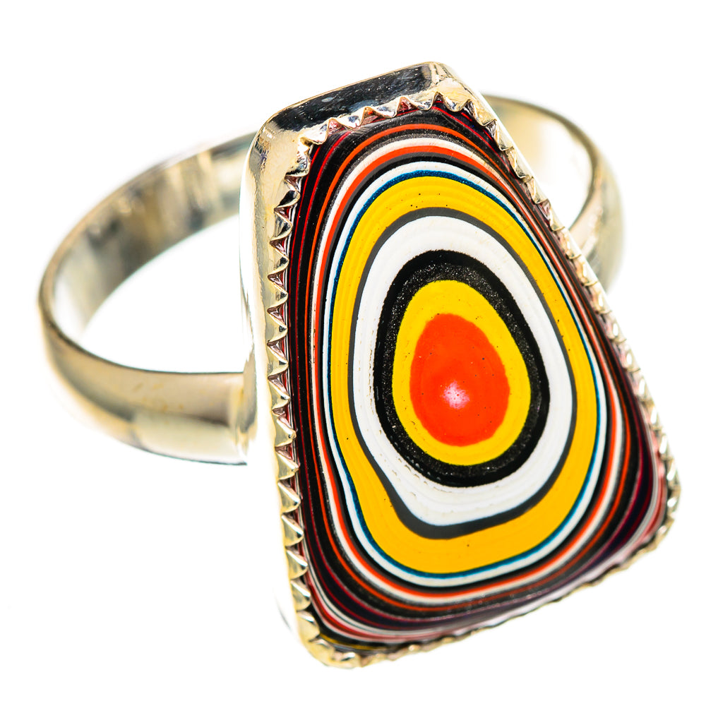 Fordite Rings handcrafted by Anasilvercos - RING110173 - Photo 2