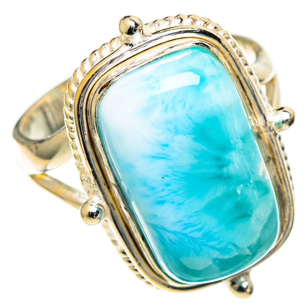 Larimar Rings handcrafted by Anasilvercos - RING110176 - Photo 2