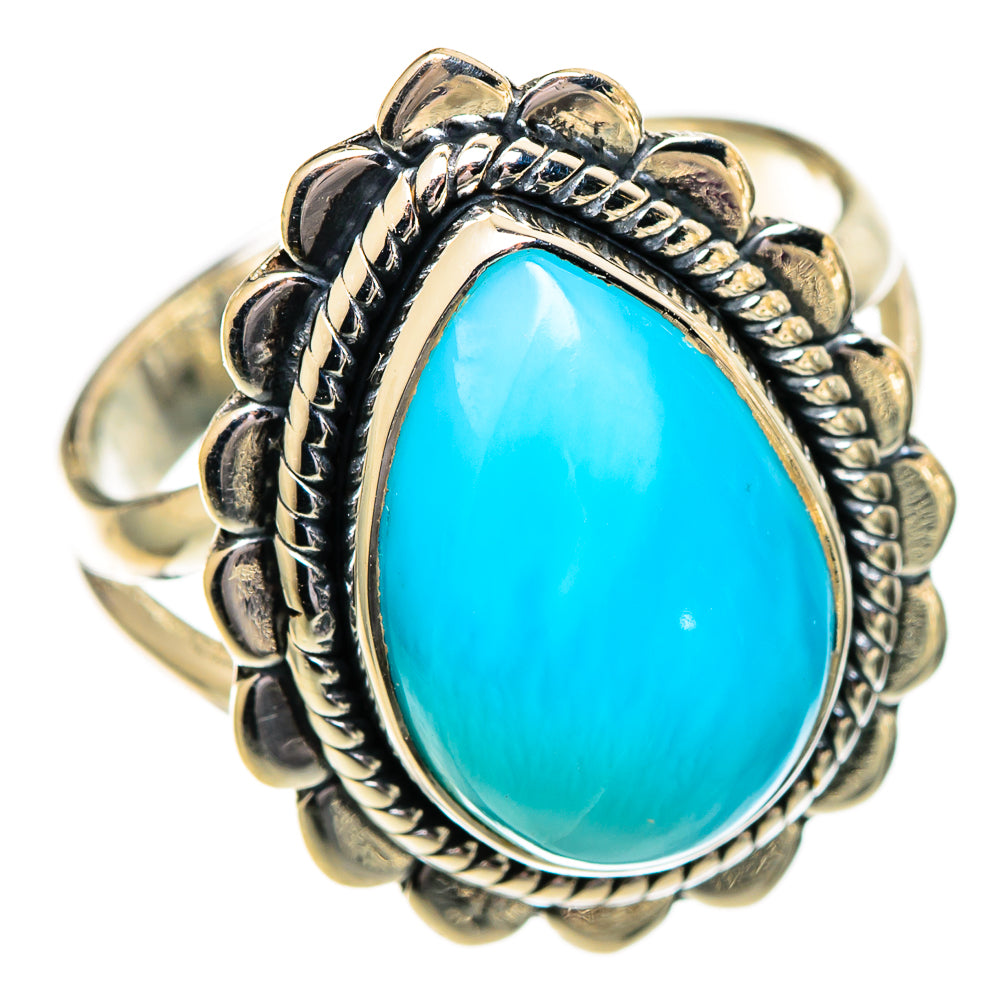 Larimar Rings handcrafted by Anasilvercos - RING110177 - Photo 2