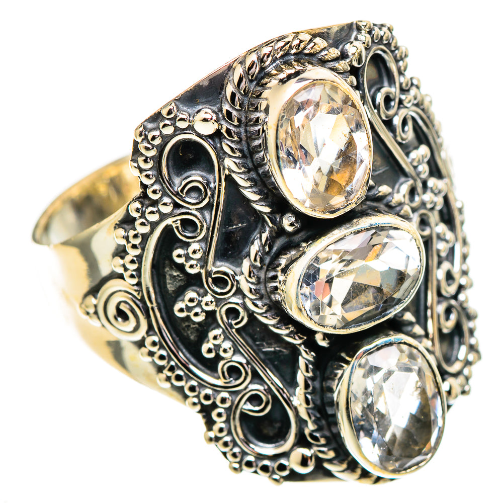 White Quartz Rings handcrafted by Anasilvercos - RING110199 - Photo 2