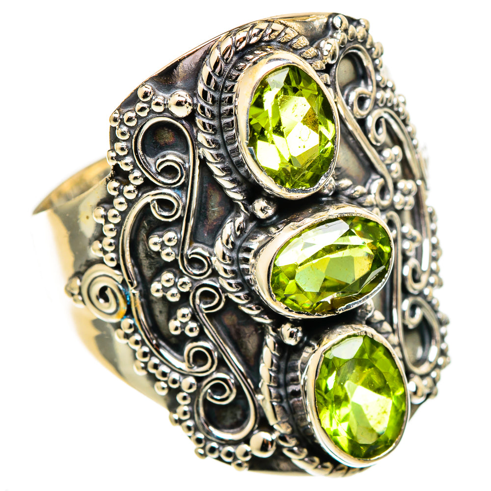 Peridot Rings handcrafted by Anasilvercos - RING110210 - Photo 2