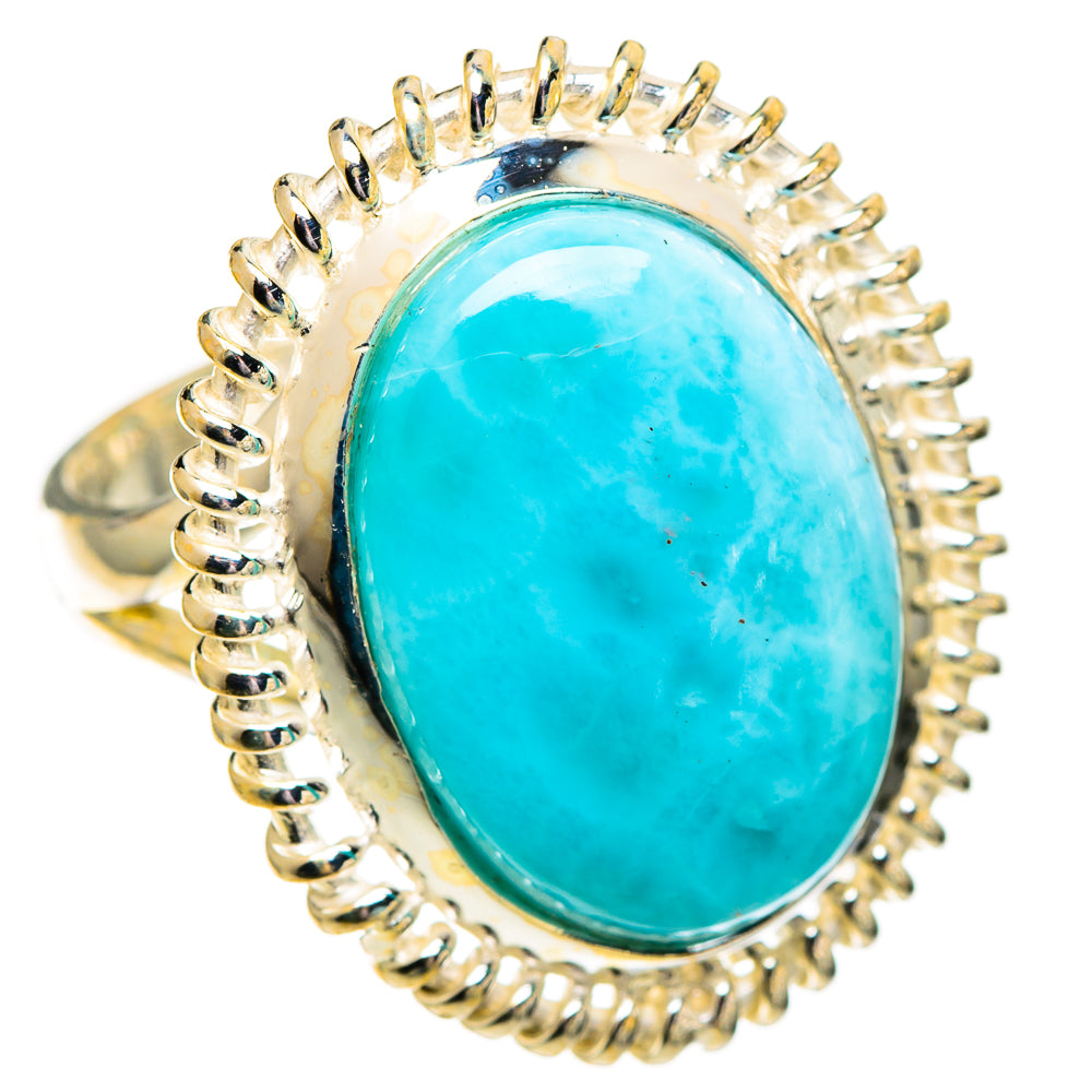 Larimar Rings handcrafted by Anasilvercos - RING110233 - Photo 2