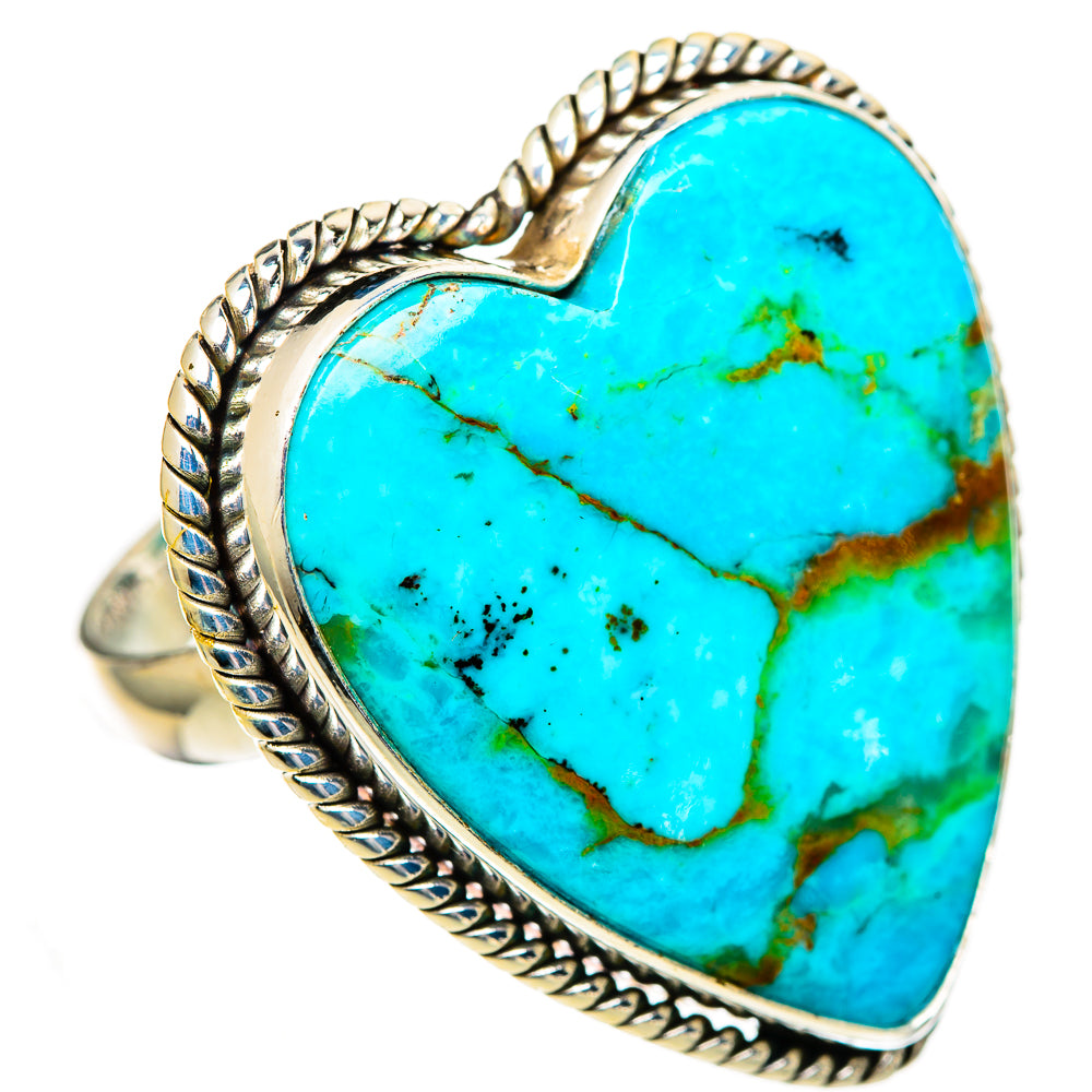Chrysocolla Rings handcrafted by Anasilvercos - RING110259 - Photo 2