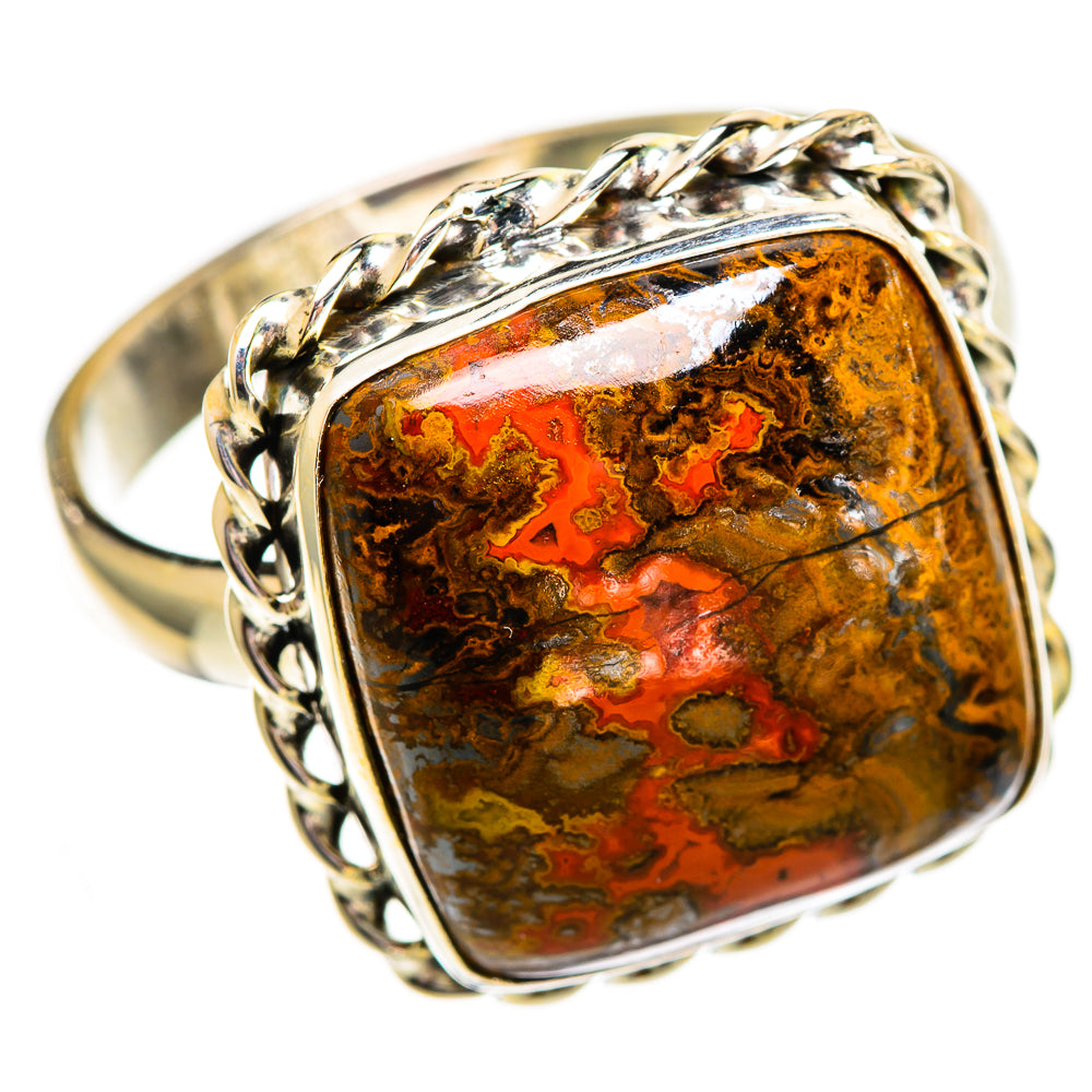 Moroccan Agate Rings handcrafted by Anasilvercos - RING110272 - Photo 2