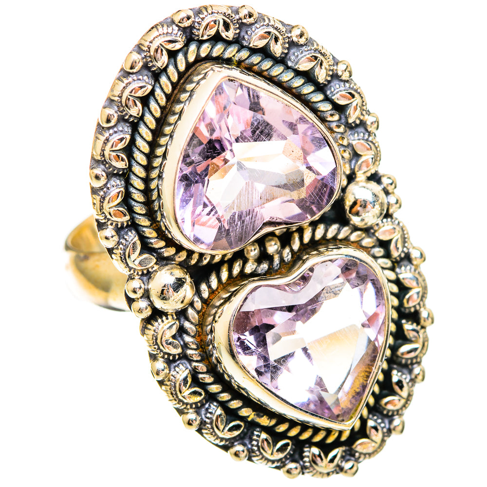Kunzite Rings handcrafted by Anasilvercos - RING110285 - Photo 2
