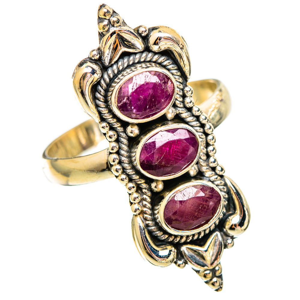 Ruby Rings handcrafted by Anasilvercos - RING110286 - Photo 2