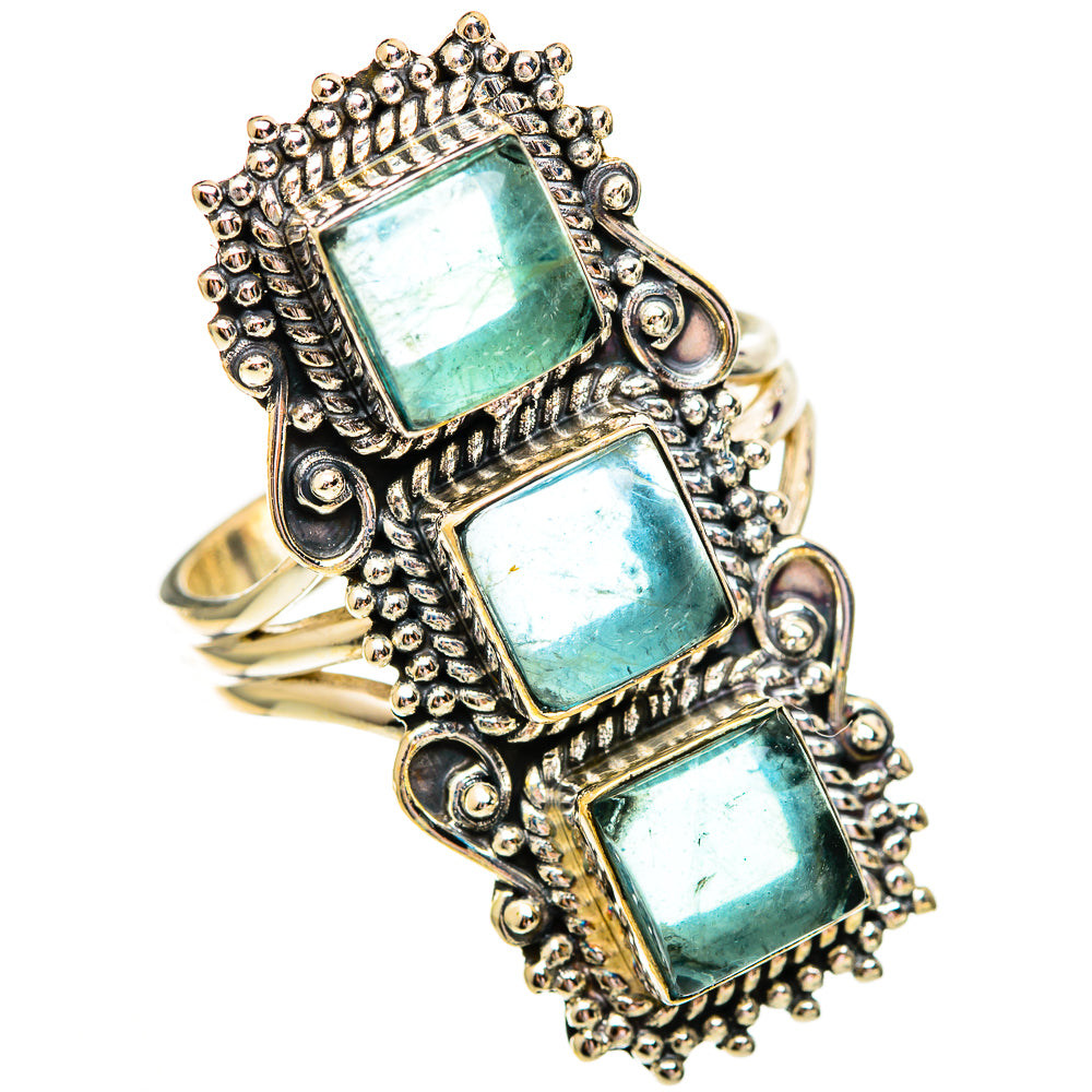 Apatite Rings handcrafted by Anasilvercos - RING110299 - Photo 2