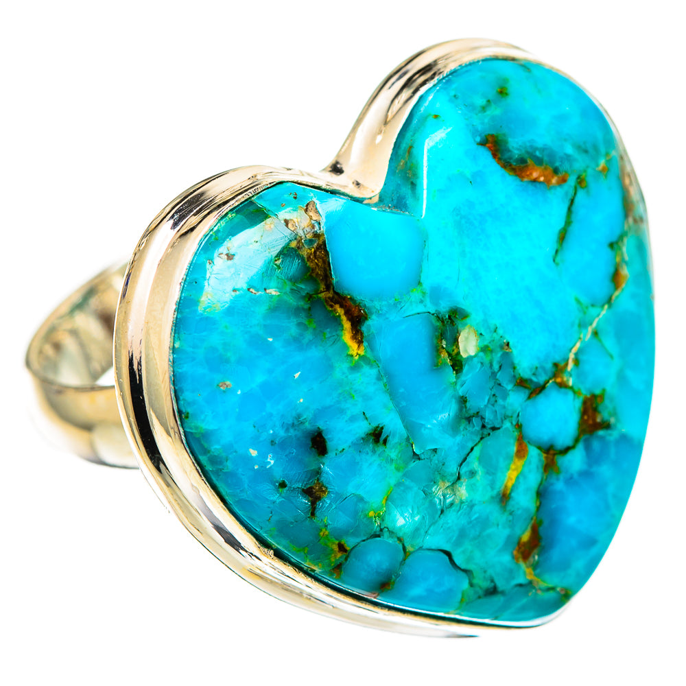 Chrysocolla Rings handcrafted by Anasilvercos - RING110300 - Photo 2