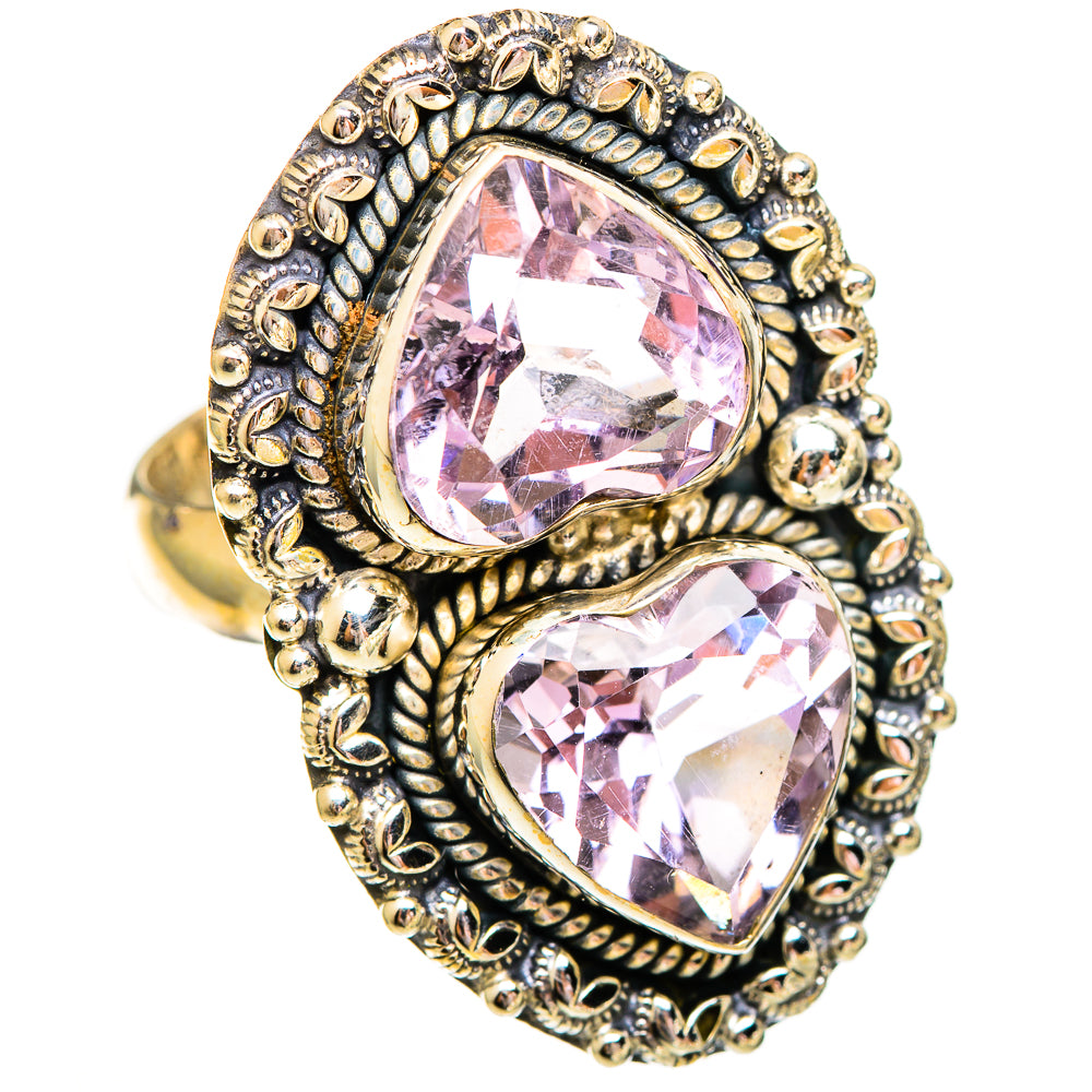 Kunzite Rings handcrafted by Anasilvercos - RING110323 - Photo 2