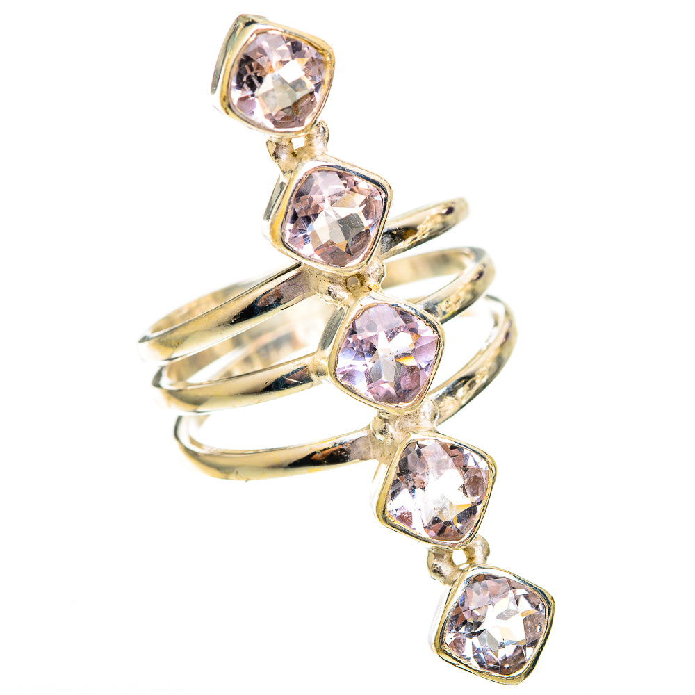 Kunzite Rings handcrafted by Anasilvercos - RING110328 - Photo 2