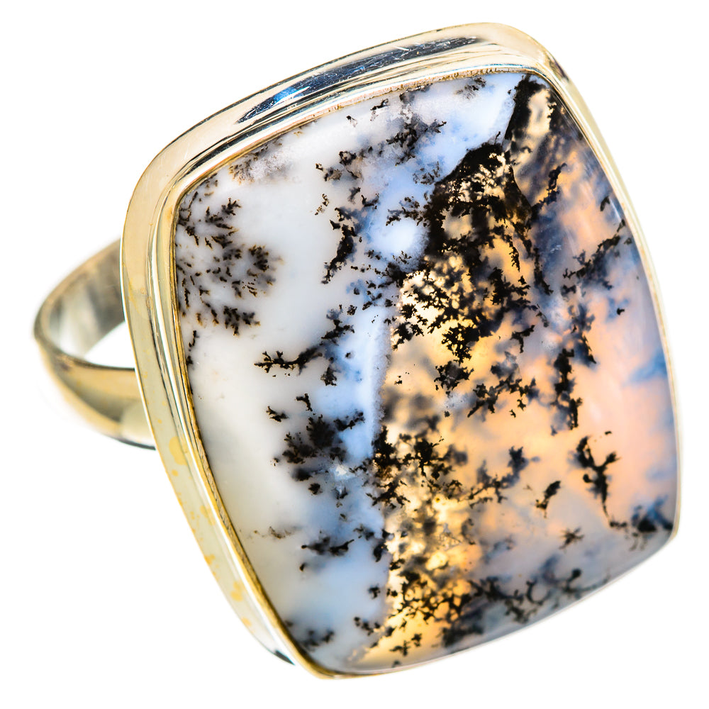 Dendritic Opal Rings handcrafted by Anasilvercos - RING110333 - Photo 2