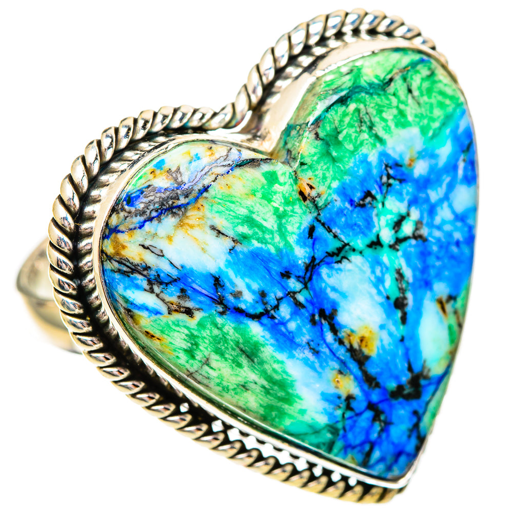 Azurite Rings handcrafted by Anasilvercos - RING110334 - Photo 2