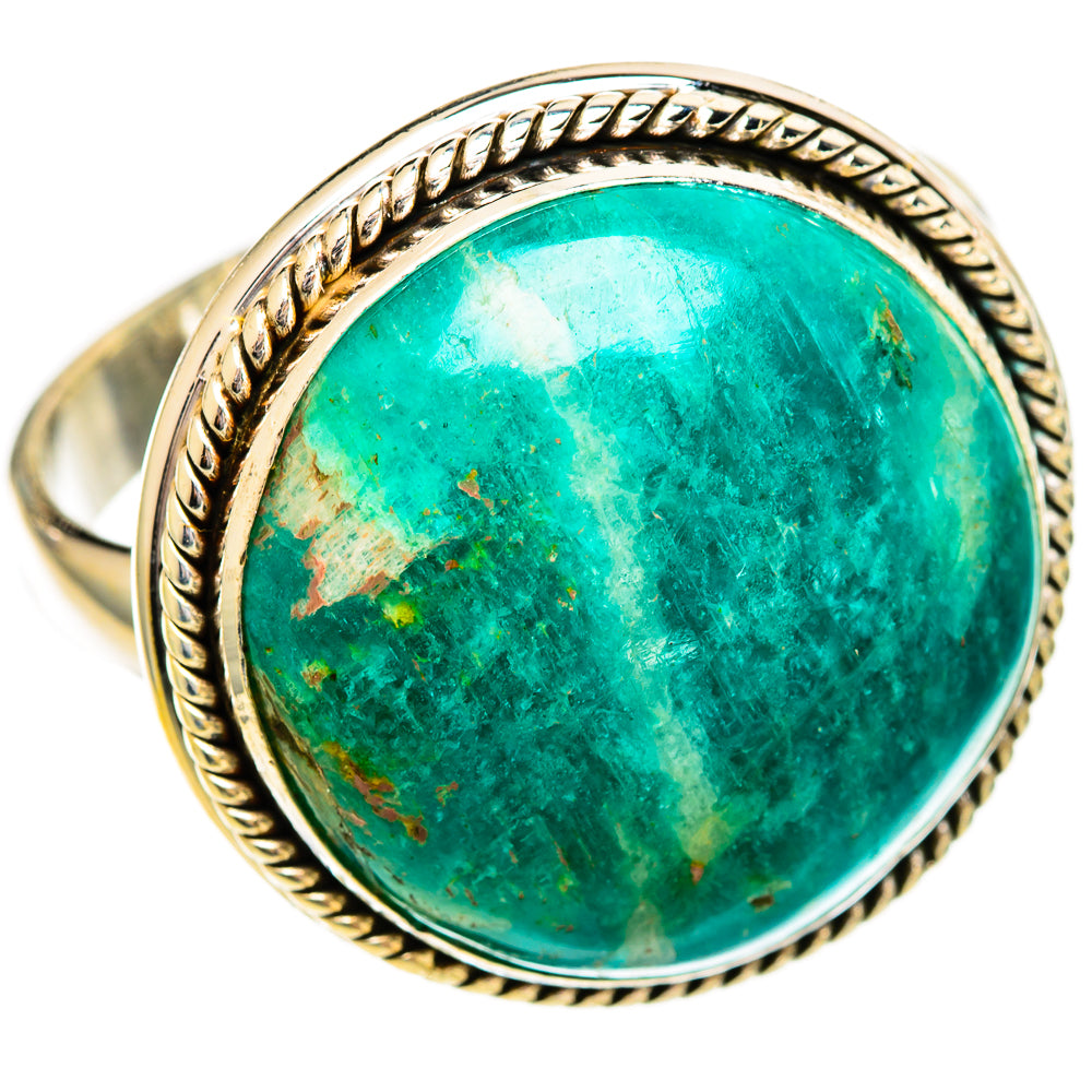 Amazonite Rings handcrafted by Anasilvercos - RING110347 - Photo 2