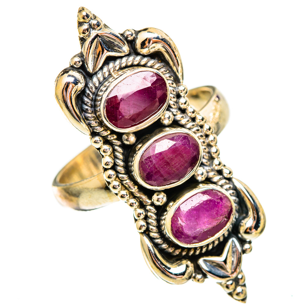 Ruby Rings handcrafted by Anasilvercos - RING110359 - Photo 2