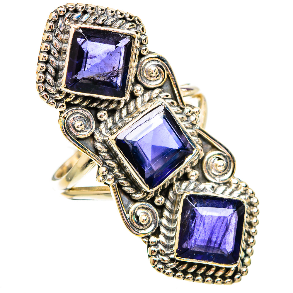 Violet Spinel Rings handcrafted by Anasilvercos - RING110360 - Photo 2