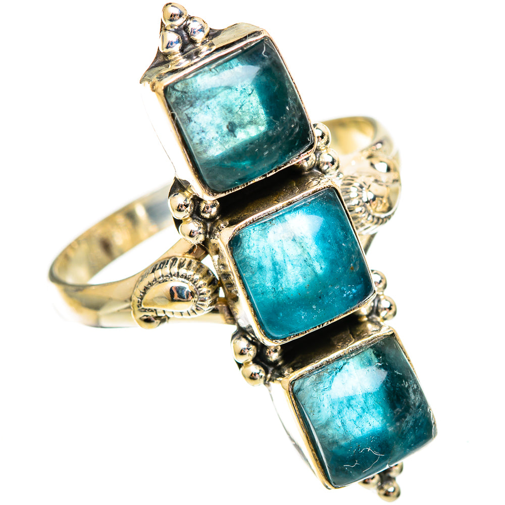 Apatite Rings handcrafted by Anasilvercos - RING110377 - Photo 2