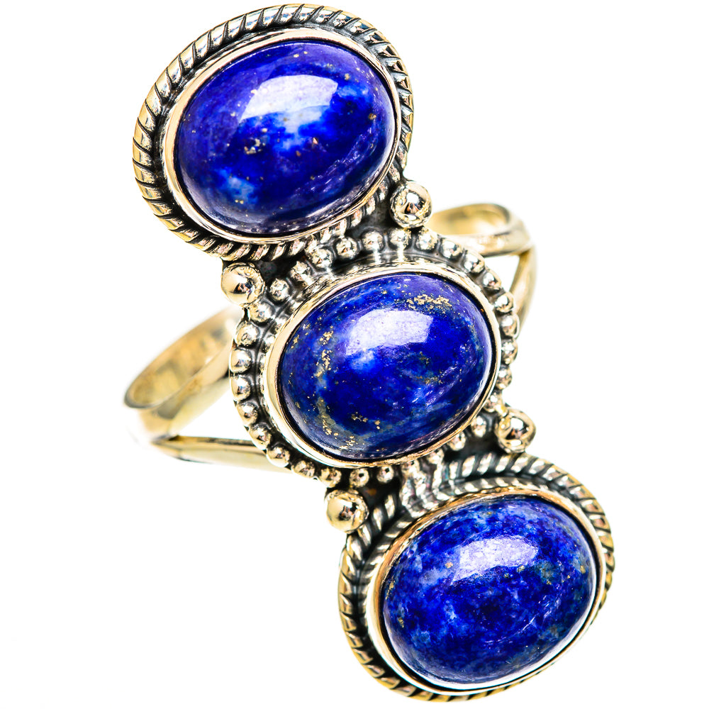 Lapis Lazuli Rings handcrafted by Anasilvercos - RING110382 - Photo 2