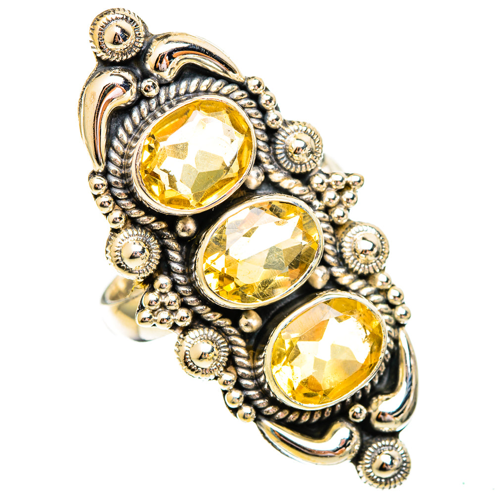 Citrine Rings handcrafted by Anasilvercos - RING110394 - Photo 2